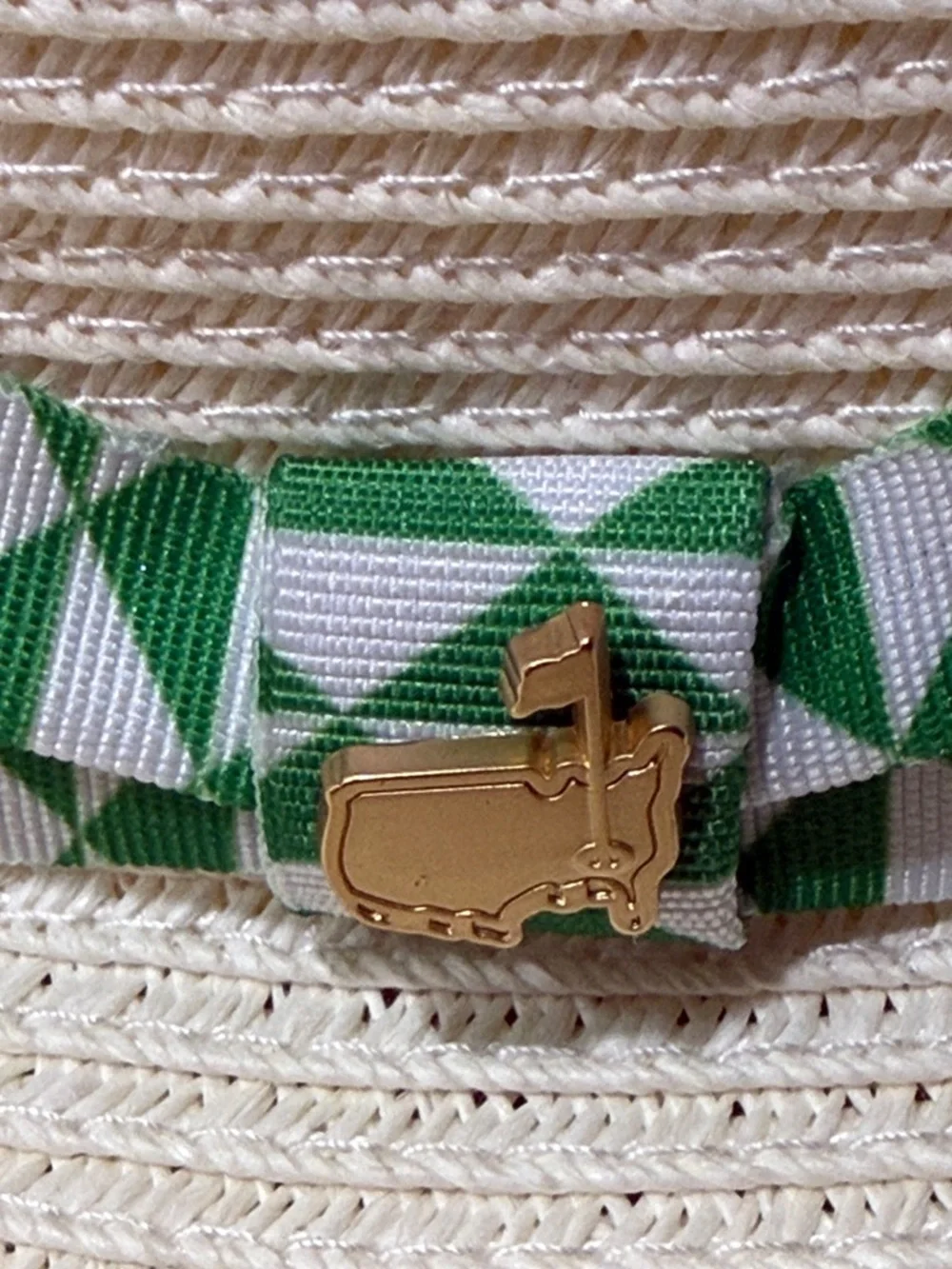 2026 Masters Tournament Women Dorfman Milano Straw Sun Hat!!🔥🔥🔥 - Picture 9 of 16